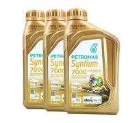 PETRONAS Syntium 7000 Hybrid 0W-20 SP Huile Moteur, Dexos1 Gen3, 3x1 Litres