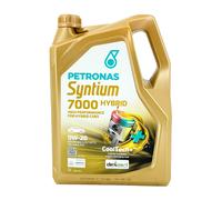 PETRONAS Syntium 7000 Hybrid 0W-20 SP Huile Moteur, Dexos1 Gen3, 5 Litres