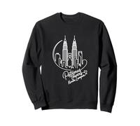 Petronas Towers, Kuala Lumpur, Malaisie Signature Heart Art Sweatshirt