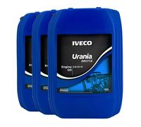 Petronas Urania Daily LS 5W-30 Huile Moteur Iveco 18-1811 SC1, 3x20 Litres