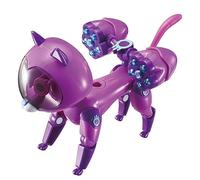 Petronix Defenders EU820220 - Pet Kitt-10 Transformer Max Mode, Figurine de Jeu pour Enfants d'environ 12 cm, Chat Robot Transformable avec canons activables, Purple B