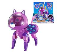 Petronix Defenders EU820220 - Pet Kitt-10 Transformer Max Mode, Figurine de Jeu pour Enfants d'environ 12 cm, Chat Robot Transformable avec canons activables, Purple B