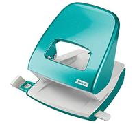 PETRUS 624327 - Taladro de oficina 2 agujeros gama WOW modelo 62 color turquesa metalizado (en blister)