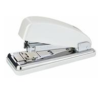 Petrus 626833 Agrafeuse classique en métal, 30 feuilles, ouverture à 180°, gamme Wow, blanc