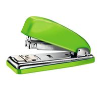 PETRUS 626513 - Grapadora para oficina gama WOW modelo 226 color verde metalizado (en blister)