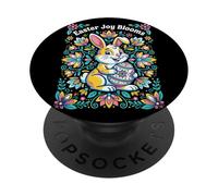 Petrykivka Pysanky Œufs de Lapin de Pâques Fiers Art Populaire PopSockets PopGrip Adhésif