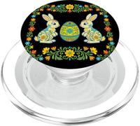 Petrykivka Pysanky Œufs de Lapin de Pâques Fiers Art Populaire PopSockets PopGrip pour MagSafe