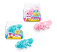 Pets Alive Robo Axolotl, Série 1, Axolotl de Natation, (Lot de 2), boîte d'expédition