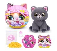 Pets Alive Smitten Kittens Série 2 (British) de ZURU - Jouet Peluche Chat Interactif avec 10 Sons, Déballage Surprise, Animal Collectible Doux 3+