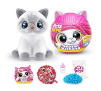 Pets Alive Smitten Kittens Surprise, Bonnie, Nurture Play, Soft Toy Unboxing, Interactive, 10 Sons, Ultra Soft Plushies, Adopt Electronic Pet Kitten (Bonnie)