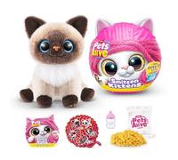 Pets Alive Smitten Kittens Surprise, Mooloo, Nurture Play, Soft Toy Unboxing, Interactif, 10 Sons, Peluches Ultra Douces, Adopt Electronic Pet Kitten (Mooloo)