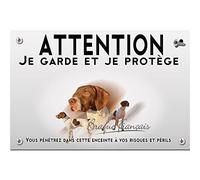 Pets-easy Panneau Attention au chien braque francais