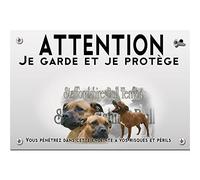 Pets-easy Panneau Attention au chien staffordshire-bull-terrier
