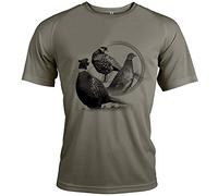 Pets-easy t Shirt Chasse Motif Coq [avec Texte Personnalisable]