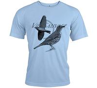 Pets-easy Tee Shirt Chasseur Motif grive [avec Texte Personnalisable]