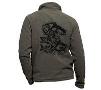 Pets-easy Veste+de+Pêche Carpiste Premium, Habit Technique Imperméable pour Pêcheur