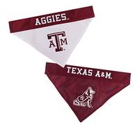 Pets First Collegiate Pet Accessories Bandana réversible Texas A&M Aggies Taille L/XL