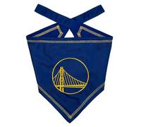 Pets First NBA Golden State Warriors Tie Bandana pour Chien Taille S/M