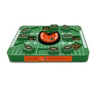 Pets First NCAA Miami University Grand jouet puzzle pour chien, jouet à friandises interactif pour chien, jouet d'alimentation lente pour chien