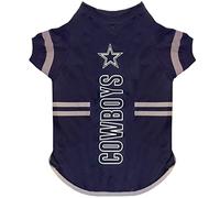 Pets First NFL Dallas Cowboys T-shirt pour chien et chat de football - T-shirt de sport durable - 3 tailles, tenue NFL PET, t-shirt réfléchissant dans la couleur de l'équipe, t-shirt cool pour chien