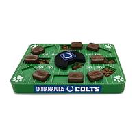 Pets First NFL Indianapolis Colts Puzzle Toy, Puzzle Treat Dog Toy, Jouet interactif pour chien