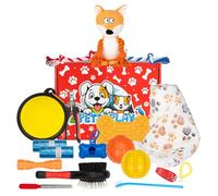 Pets & Play Dog Essentials Pack | 15 articles nécessaires pour les nouveaux propriétaires ou existants | Play Grooming Health Care