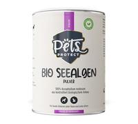 Pets Protect Farine d'algues marines bio pour chiens et chats - Superaliment 100 % naturel | Complément Barf | Source naturelle d'iode | Poudre pure sans additifs | 150 g | 100 % qualité biologique