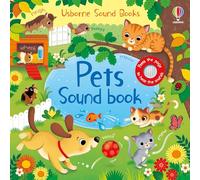 Pets Sound Book: A Delightfully Tactile and Illustrated Book About Cats and Dogs for Children (Ages 3-5)