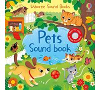 Pets Sound Book – Usborne – Livre sonore