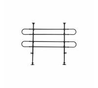 Pets & Travel Barrière de sécurité Extensible pour Animaux de compagnie1005, Verticale de 60 à 110 cm, mesures Horizontales de 85 à 150 cm