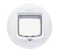 PetSafe - Adaptateur de Montage pour Installation de la Chatière avec Puce électronique ou Manuelle sur Fenêtre, Mur et Porte métallique - Blanc