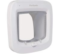PetSafe® - Chatière à Puce Électronique pour Chat Micropucé, Blanche