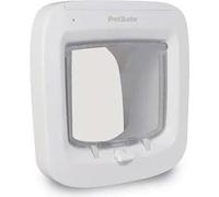 PetSafe- Chatiere a puce électronique PPA19-16145, chatiere a piles, verrouillage a 4 Positions - 22 x 23.9 cm Installation Facile,