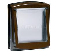 PETSAFE-Chatière coloris brun Petsafe Original small