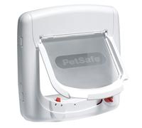 PetSafe Chatière magnétique à 4 voies Deluxe 400 Blanc 411383