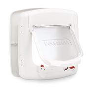 Petsafe Chatière magnétique Deluxe 400 à 4 voies Blanc 411383