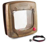 PetSafe Chatière magnétique 4 voies Deluxe 420 Marron 5006 411384