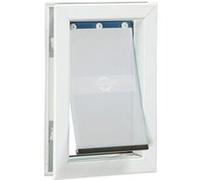 PetSafe Porte pour animaux en aluminium – Cadre durable, joint résistant aux intempéries – Petit