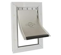 PetSafe Chatière pour grands chiens – Aluminium isolante et résistante – Panneau inclus – L