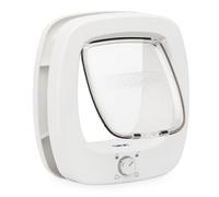 PetSafe - Chatière pour Grands Chats, Petits Chiens et foyers abritant Plusieurs Animaux - Verrouillage à 4 Positions Push-&-Turn et battant à Fermeture en Douceur pour Plus de sécurité