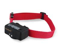 PetSafe - Collier Anti-aboiements pour Chien, Solution à Stimulation Électrostatique Progressive 6 Niveaux, Collier Léger Étanche et Ajustable, Sangle Rouge