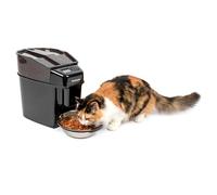 PetSafe - Distributeur Automatique de Croquettes pour Chien et Chat 5.6 L Healthy Pet Simply Feed- Programmable jusqu'à 12 Repas secs/Jour avec Ecran LCD, Fonctionne avec Piles ou Secteur - Noir