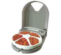 PetSafe - Distributeur de Croquettes Automatique Eatwell pour Chien/Chat , Jusqu'à 5 Repas- Programmable - Plateau lavable