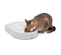 PetSafe - Distributeur de Nourriture et Croquettes Automatique Eatwell 5 Repas pour Animaux, Chiens et Chats - Programmable - Ecran LCD - sans BPA, Plateau Lavable au Lave-Vaisselle