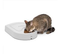 PetSafe - Distributeur de Nourriture et Croquettes Automatique Eatwell 5 Repas pour Animaux, Chiens et Chats - Programmable - Ecran LCD - sans BPA, Plateau Lavable au Lave-Vaisselle