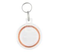 PetSafe - Clé de collier pour Chatière avec puce électronique, Elégant médaillon d'identification pour Chat non pucé - Transparent