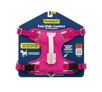PetSafe Easy Walk Harnais Confortable Anti-Traction pour Chien, Dressage pour Meilleure Marche, Design rembourré, Tissu Durable, Ajustement à 5 Points, Rose, Taille XS