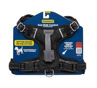 PetSafe Easy Walk Harnais confortable anti-traction pour chien Rembourrage intégral - Meilleure promenade à la première utilisation - 5 points de réglage pour chiens de taille XS, S, M et L, bleu/noir