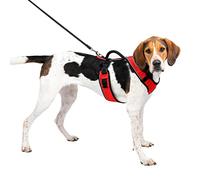 PetSafe EasySport - Harnais pour Chien - Réglable - Rembourré - avec poignée de contrôle et Passepoil réfléchissant - Taille L - Rouge
