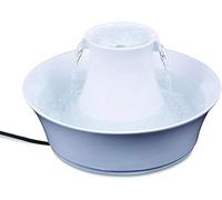 PetSafe AVALON-EU-45 gamelle et abreuvoir pour chiens et chats Vitrocéramique Blanc Universel Fontaine à eau automatique pour animaux de compagnie